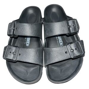 Birkenstock Arizona Black EVA Plastic Sandals Shoes size 26 or 8-8.5 Toddler